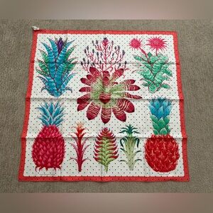 Hermes Silk Index Bromeliaceae Scarf 90